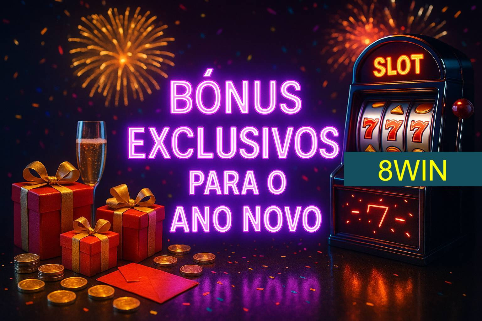 Promoções de Ano Novo no 8WIN